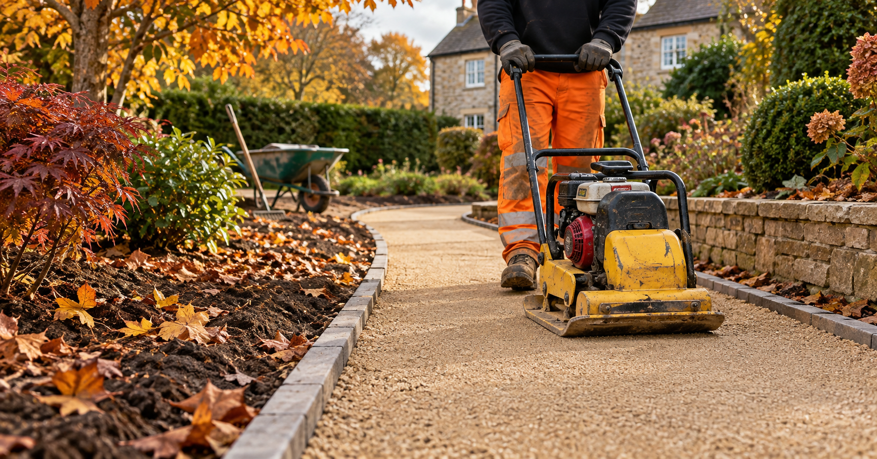 Why Autumn Is a Great Time to Install a Self-Binding Gravel Path