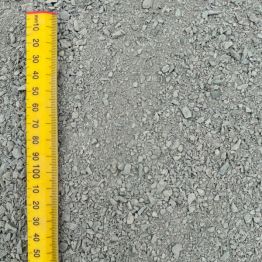 Close up of crushed granite dust in size 0-4mm which can be used as a sub-base or as a bedding layer