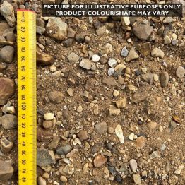 20mm All in Ballast Shown With Scale