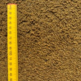 Plastering Sand shown with scale