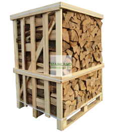 Premium Kiln Dried Hardwood Logs in 2m3 Hand Stacked Pallets