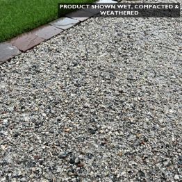 Silver Granite Path Topping Shown Wet