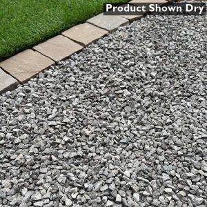 10mm Dove Grey Chippings Shown Dry