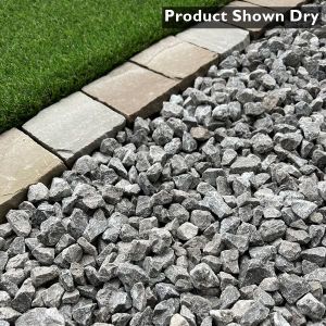 20mm Dove grey Limestone Shown Dry