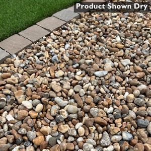 20mm Lydd Beach Pebbles Shown Dry
